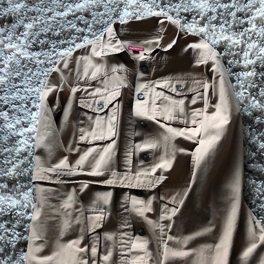 Brown Khaki Jacket